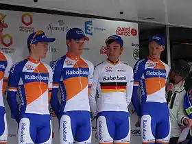 Mannschaftsfoto Rabobank Development Team