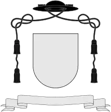 8D Wappen eines Dekans, Dechanten oder Priors