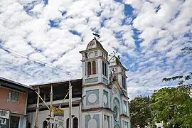 Kirche im Stadtzentrum von Tena