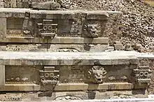 Teotihuacán – Quetzalcoatl-Pyramide