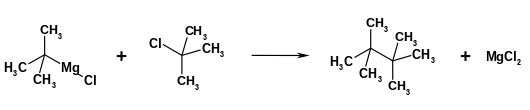 Synthese von Tetramethylbutan