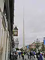 The Spire, gesehen von der O’Connell Street