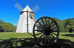 Die Windmühle nach ihrer Restaurierung im Jahr 2012