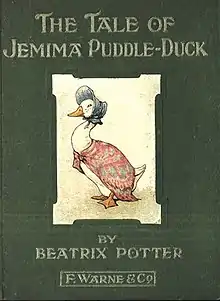 Das Märchen von Jemima Puddle-Duck (Titelseite der ersten Ausgabe)