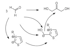 Thiazolium-Katalyse