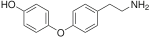 Strukturformel von Thyroamin