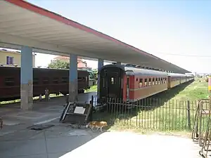 Bahnhof Tirana im Jahr 2009