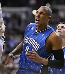 Battie als Spieler der Orlando Magic (2008)