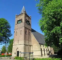 die aus dem 15. Jahrhundert stammende Reformierte Kirche