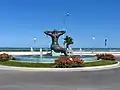 Sirenenstatue in Tortoreto Lido