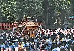 Mikoshi in Nikkō