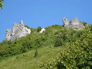 Modruš mit der Festung Tržan grad