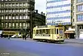 Straßenbahn der Linie 1 am Pont d’Avroy (1963)