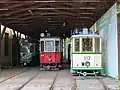 Links: Ex. Wuppertal 566; mitte: ex. Wien 2406; rechts: Graz TW 117