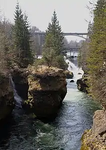 Traunschlucht beim Traunfall