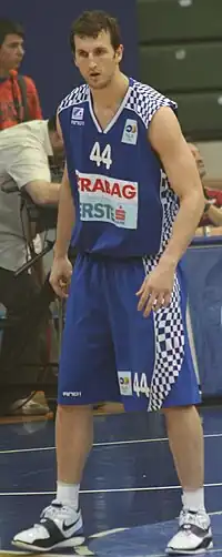 Plaisted 2010 im Trikot von KK Zadar