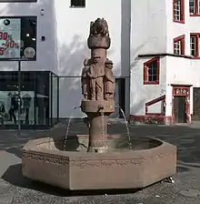 Der Heuschreckbrunnen in Trier