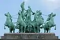 Quadriga of Brabant, Parc du Cinquantenaire, Brüssel