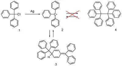 Triphenylmethylradikal