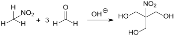 Synthese von Tris(hydroxymethyl)nitromethan