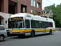 Oberleitungsbus in Cambridge/USA (Anno 2004)