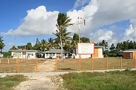 Eine Wetterstation im Osten von Funafuti