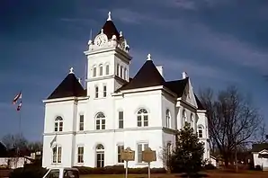 Twiggs County Courthouse, gelistet im NRHP Nr. 80001248