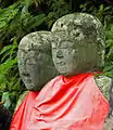 zwei Jizō in Nikkō