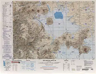 Karte der Region Sabaya mit Salar de Coipasa