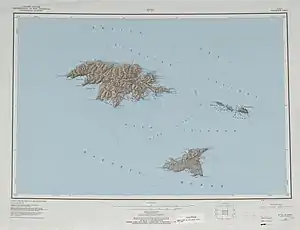 Topographisches Kartenblatt