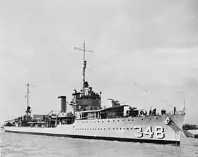 Das Typschiff USS Farragut