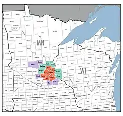 Geografische Einordnung der Metropolregion