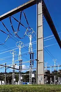 Scherentrenner für 220 kV, geschlossen