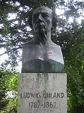 Ludwig Uhland-Denkmal – Uhlandshöhe Stuttgart48.7818369.195339