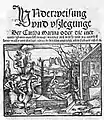 Underweisung und ußlegunge der Cartha Marina oder die mercarten. 1530