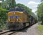 UP 7661 in Jackson(Juni 2008)