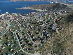 Blick über Upernavik (2007)