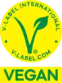 Das V-Label ist ein einheitliches Gütesiegel der Europäischen Vegetarier-Union zur Kennzeichnung von veganen Produkten und Dienstleistungen. Es ist kein staatlich anerkanntes Label.