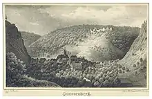 Lithographie von Questenberg (1842)