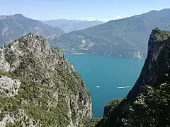 Val Sperone mit dem Monte di Riva (links) und der Cima Capi (rechts)