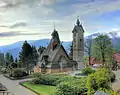 HDR-Bild der Stabkirche.