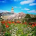 Blick auf das historische Vannes