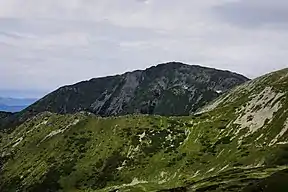 Der Gipfel Pietrosu im Rodna-Gebirge