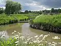 In den Zitadellenpark eingebettete Inseln des Castrum Vechtense