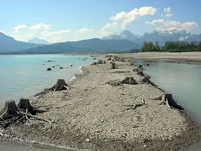 Via Claudia Augusta zwischen Rieden und Roßhaupten