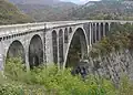 Viaduc de la Roizonne, bei La Mure, Isère (1928)