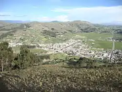 Blick nach Süden auf Cajabamba (2011)