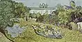 Vincent van Gogh: Le jardin de Daubigny 1890