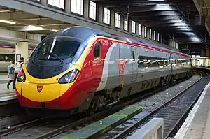 Ein Pendolino von Virgin Trains