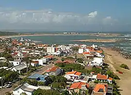 Blick vom Leuchtturm auf La Paloma und die Isla La Tuna